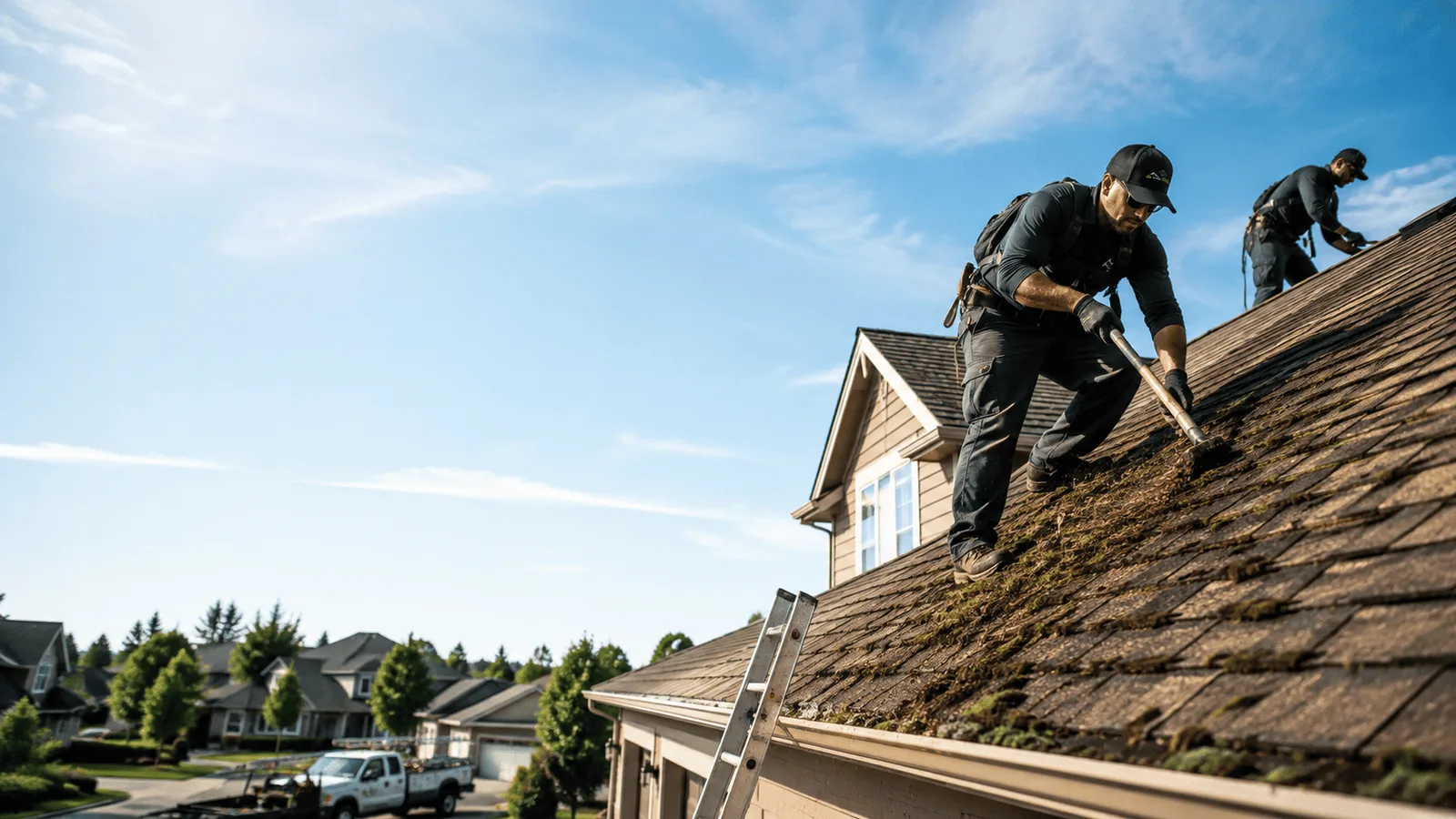 Roof Moss Removal in Big Arm, MT near me